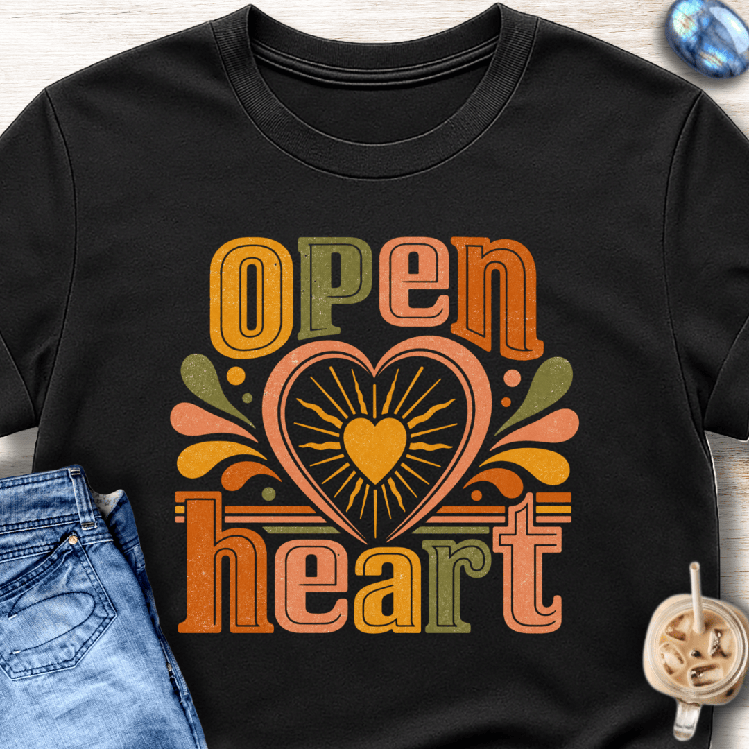 Open Heart Bloom T-Shirt