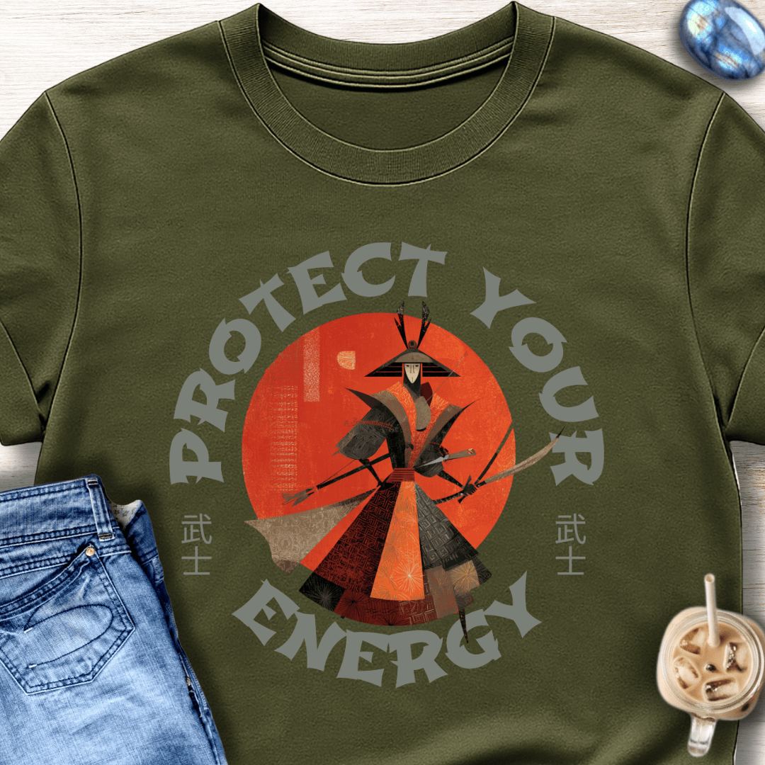 Protect Your Energy Samurai T-Shirt