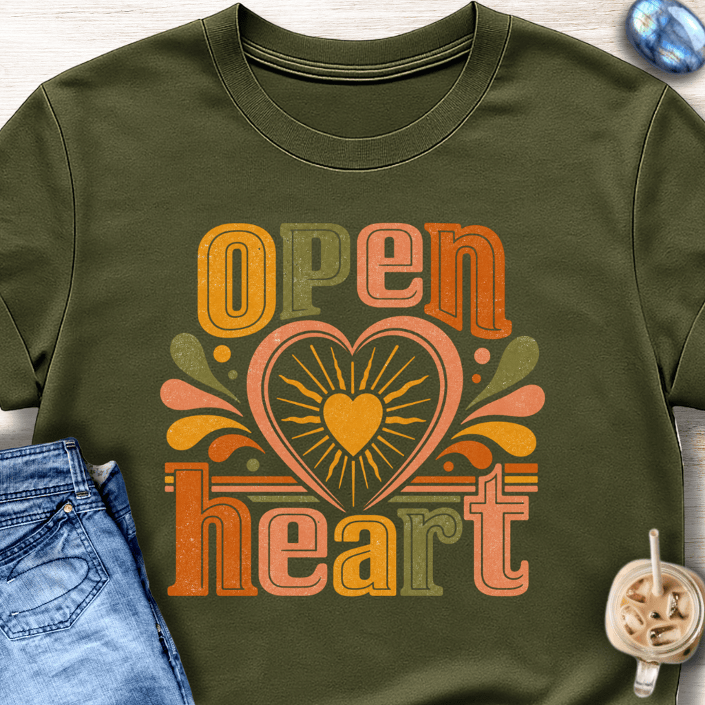 Open Heart Bloom T-Shirt