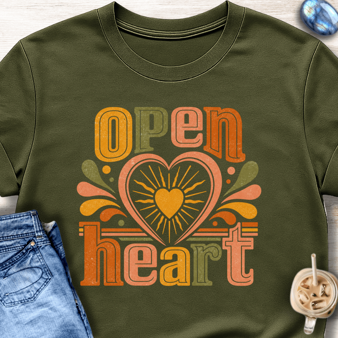 Open Heart Bloom T-Shirt