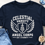 Celestial Varsity Angel Corps T-Shirt